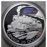 Canada $20 Transportation Series 2002 D-10 Locomot