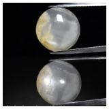 8.28ct Round Cabochon Natural Rainbow With Luster