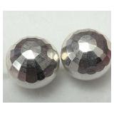 Silver Earrings Retail Value $20