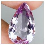 Pear Cut Natural Unheated Pink Amethyst Bolivia 14