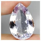 Pear Cut Natural Unheated Pink Amethyst Bolivia 20