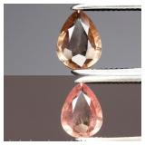 0.39ct 5.5x4.2mm Pear Natural Color Change Garnet