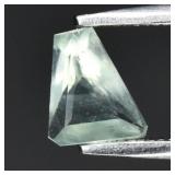 0.46ct 7x4.7mm Fancy Natural Green Prehnite - Afri