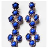 STELLA & DOT vintage earrings 75mm 24.66g