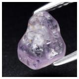 1.46ct 7.3x5.8mm Rough Unheated Purple Sapphire Ge
