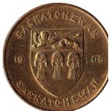 1906 Saskatchewan Token Prairie Lily
