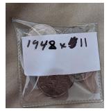 1948 Nickels (11 Coins)
