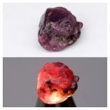 15.47ct Rough Natural Purplish Pink Sapphire - Unh