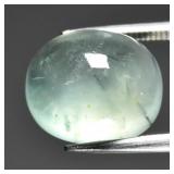 9.02ct Oval Cabochon Natural Green Prehnite with B