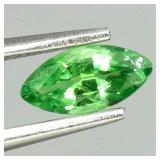Marquise Cut Natural Unheated Green Tsavorite Garn
