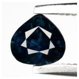 0.48ct 4.5x4.2mm VS Pear Natural Blue Sapphire - U