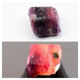 10.62ct Rough Natural Pink Purple Sapphire - Unhea