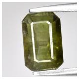 2.60ct 9x6mm Octagon Natural Green Tourmaline - Un