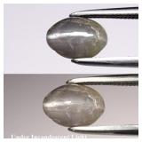 1.47ct Oval Cabochon Natural Green Cat's Eye Alexa