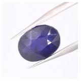 7.8 Ct  Natural  Oval Sapphire