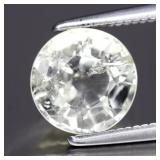 1.98ct 7.8mm Round Natural Very Light Green Quartz