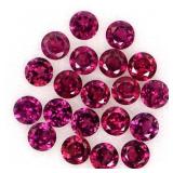 Round Natural Pink Raspberry Rhodolite Garnet 5.43