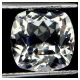 Cushion Cut Natural Unheated Green Topaz Africa 7.