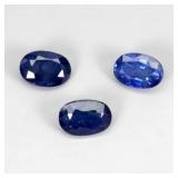 Oval Natural Heated Royal Blue Sapphire Madagascar