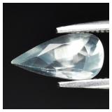 0.85ct 9.2x4.8mm Pear Natural Green Prehnite - Afr