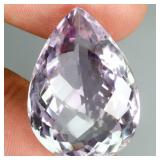 Pear Cut Natural Unheated Pink Amethyst Bolivia 26