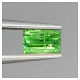 Baguette Cut Unheated Top Rich Green Tsavorite Gar