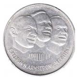 Apollo II July 20 1969 First Men on the Moon Token