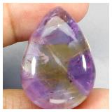Pear Cab Natural Bi Color Purple Yellow Ametrine B