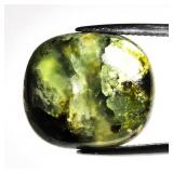 22.01ct 17.8x15.8mm Cushion Cabochon Natural Green