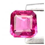 0.13ct 3x3mm Octagon Natural Pink Tourmaline - Unh