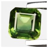 0.37ct 3.8x3.7mm Octagon Natural Green Sapphire -