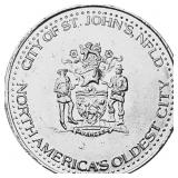 1982 City ST. John's NFLD Discovery Trade Dollar