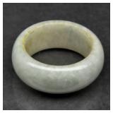 36.76ct Natural Very Light Green Jade - Untreated