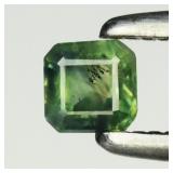 0.18ct 2.8x2.7mm Octagon Natural Blue Green Sapphi