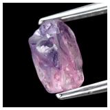 1.27ct 7.2x4.8mm Rough Purple-Pink Sapphire Gemsto
