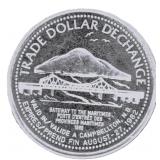 1985 Campbellton N.B. Canada Trade Dollar