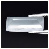 2.69ct Rectangle Cabochon Natural Light Blue Aquam