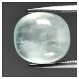 5.03ct 11x10mm Cushion Cabochon Natural Green Preh