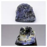 Big 46.09ct Rough Natural Blue Sapphire - Unheated