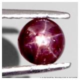 Round Cabochon 100% Natural Red 6 Rays Star Ruby A
