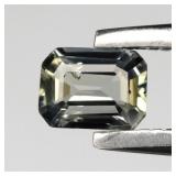 0.25ct 4.2x3mm VS Octagon Natural Green Sapphire -