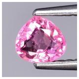 0.46ct 5x4.8mm Pear Natural Pink Tourmaline - Unhe