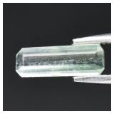 0.42ct 8.8x3mm Octagon Natural Green Prehnite - Af