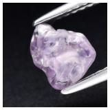 1.00ct 7x5.5mm Rough Unheated Purple Sapphire, Mad