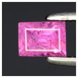 0.36ct 4.5x3.3mm Baguette Natural Pink Sapphire -