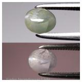 0.61ct Oval Cabochon Natural Green Cat's Eye Alexa