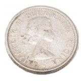Silver 1963 Canada 10ï¿½ Coin