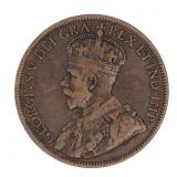 1919 Canada Large Cent Coin