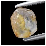 1.23ct 6.3x5.3mm Rough Very Light Purple Sapphire