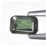 0.33ct 4.5x2.8mm Octagon Natural Green Sapphire -